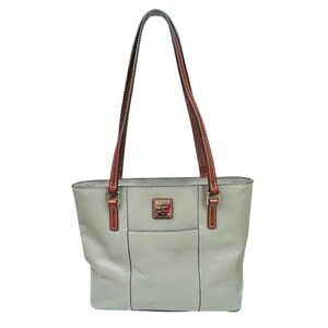 Dooney & Bourke Pebble Grain Small Lexington Shopper Tote - 10” x 12” x 3.5”